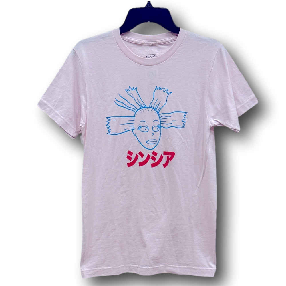 Rugrats Cynthia Japanese Writing Graphic T-Shirt - Size Small - NWT